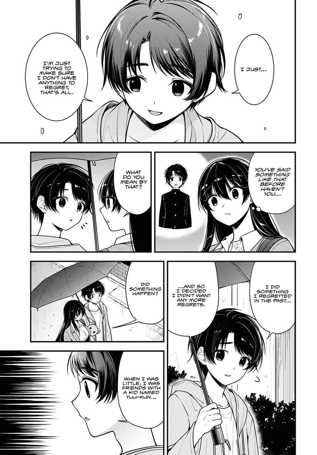 Tonari no Seki no Yankee Shimizu-san ga Kami wo Kuroku Sometekita Chapter 8.1 - Page 16