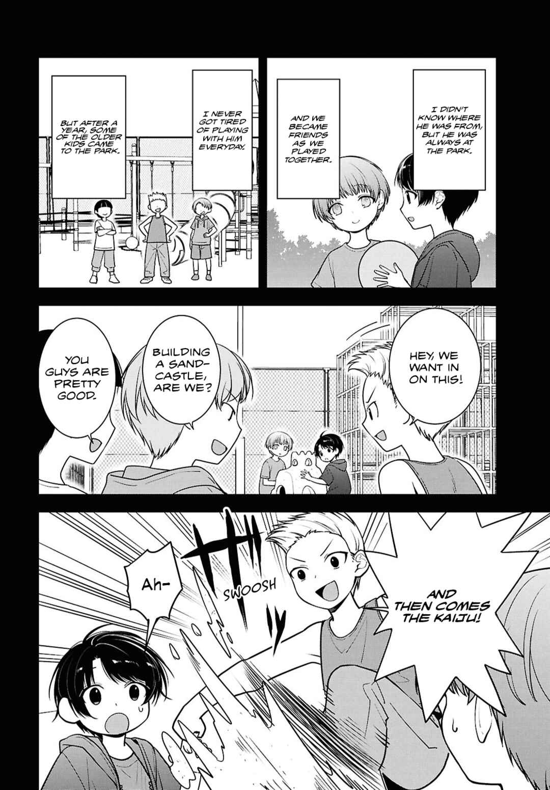 Tonari no Seki no Yankee Shimizu-san ga Kami wo Kuroku Sometekita Chapter 8.1 - Page 17