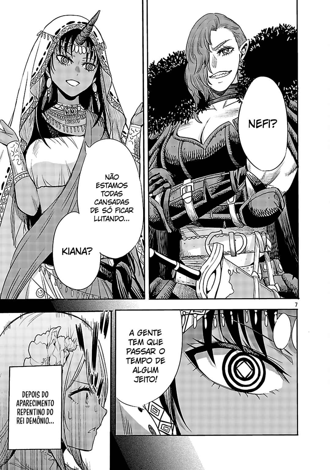 Koushaku Reijou no Rouraku Mission ~Maou to no Seiryaku Kekkon ga, Jinrui Saigo no Kirifuda desu!... tte, Maou ga Onnanoko no Baai wa Dou Sureba Ii no desu ka!?~ Chapter 1 - Page 7