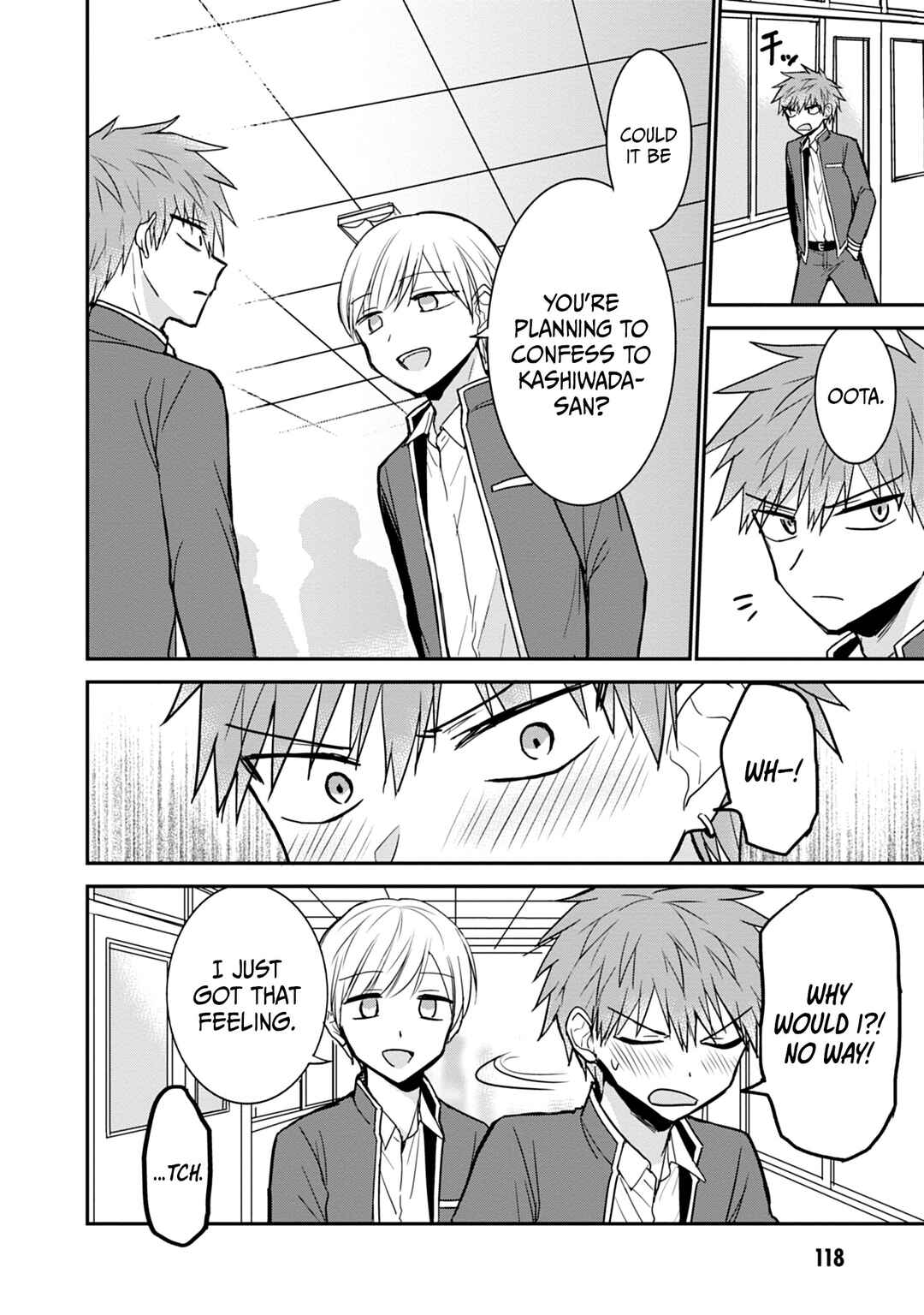 Kao ni Denai Kashiwada-san to Kao ni Deru Oota-kun Chapter 97 - Page 3