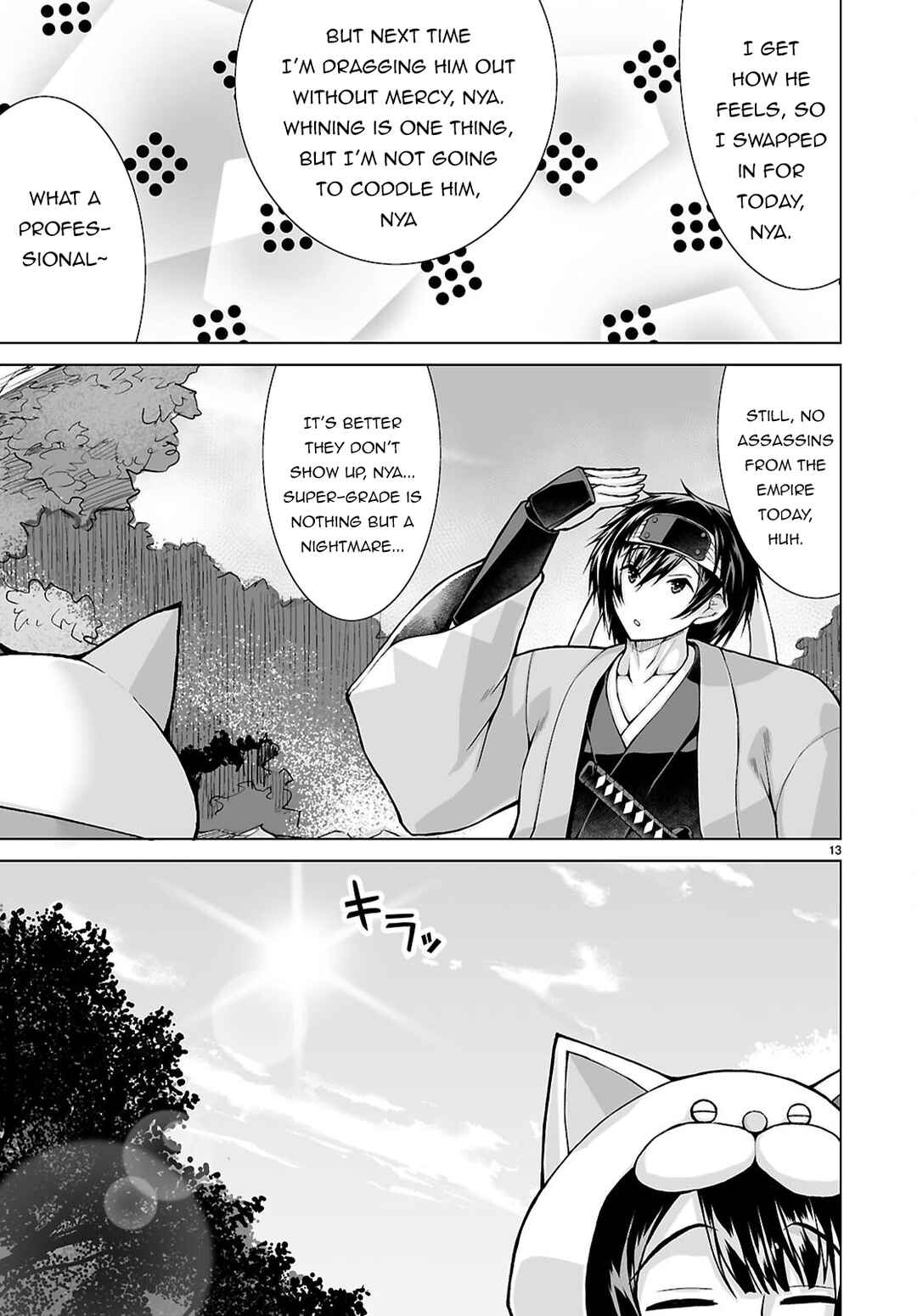 Isekai ni Shoukan Saretan da kedo, Nandemo Kireteshimau Kennou o Te ni Ireta no de Easy Mode deshita Chapter 22 - Page 13