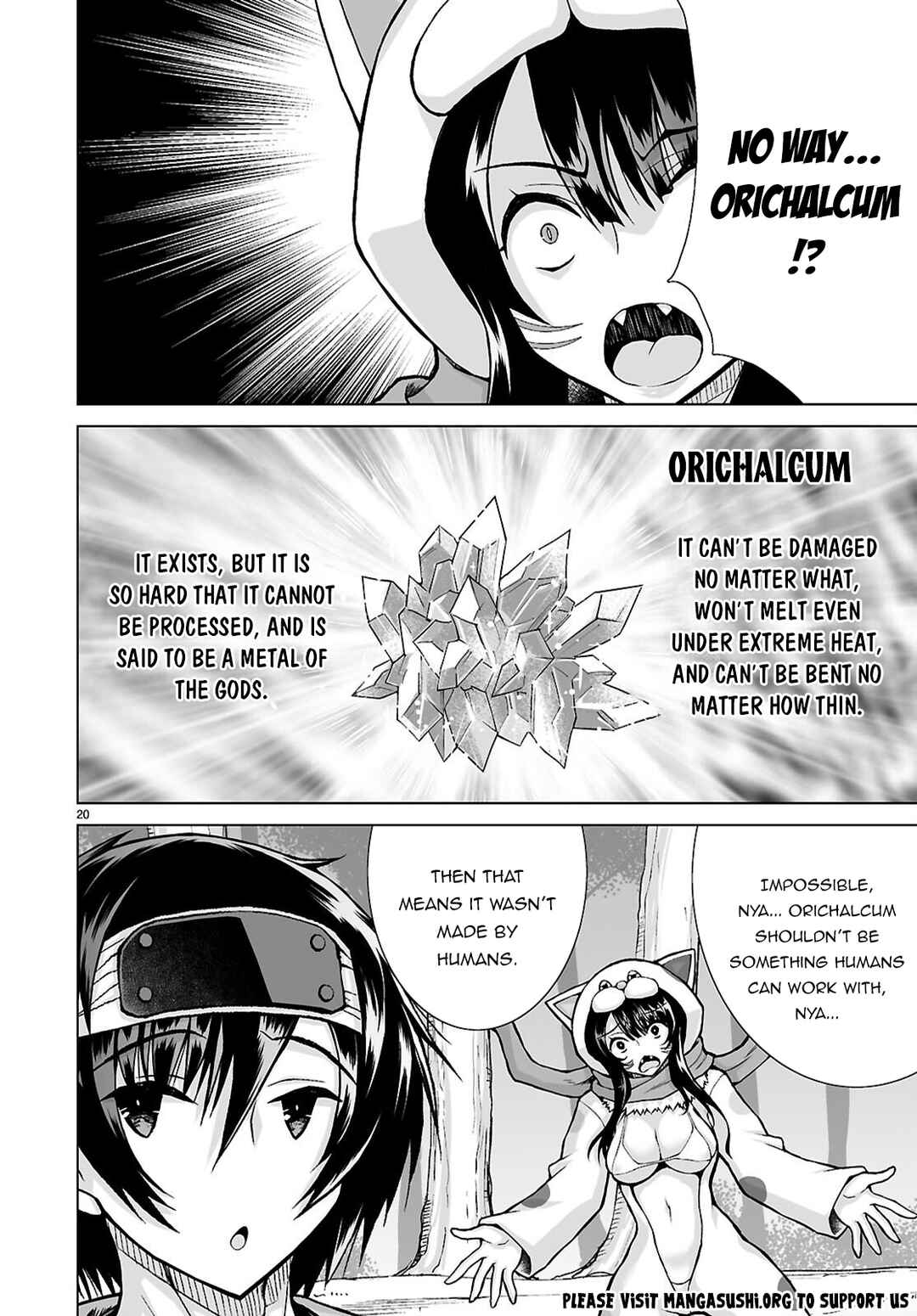 Isekai ni Shoukan Saretan da kedo, Nandemo Kireteshimau Kennou o Te ni Ireta no de Easy Mode deshita Chapter 22 - Page 19