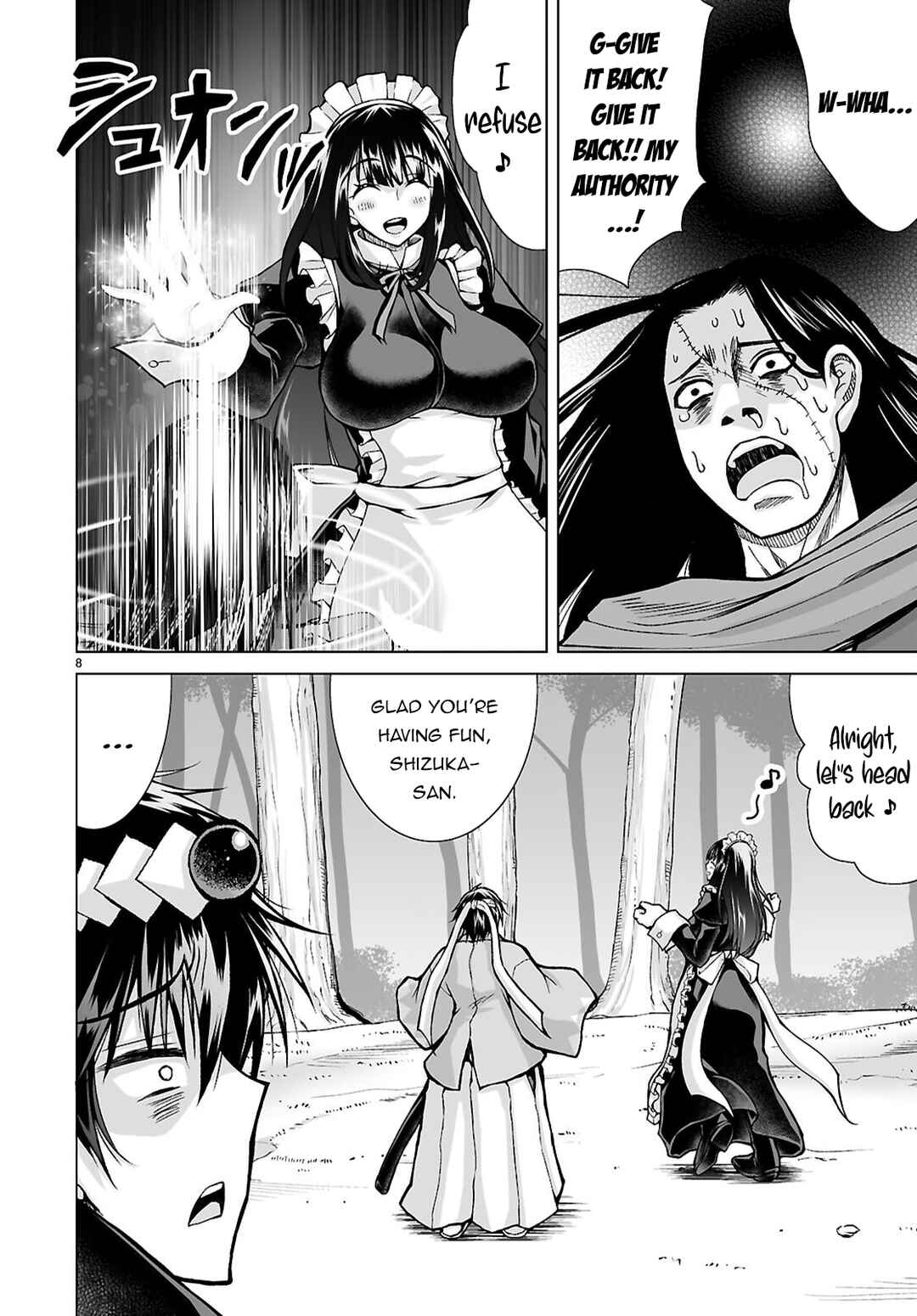 Isekai ni Shoukan Saretan da kedo, Nandemo Kireteshimau Kennou o Te ni Ireta no de Easy Mode deshita Chapter 22 - Page 8