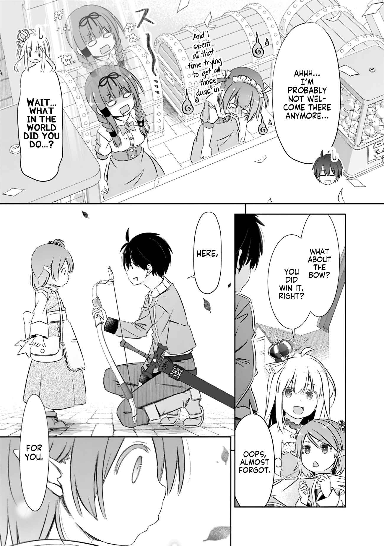 Attouteki Gacha un de Isekai wo Nariagaru! Chapter 10 - Page 12