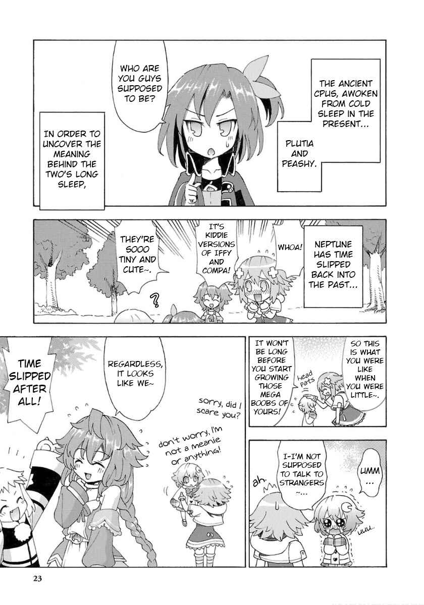 Choujigen Game Neptune - Megami Tsuushin Chapter 29 - Page 1