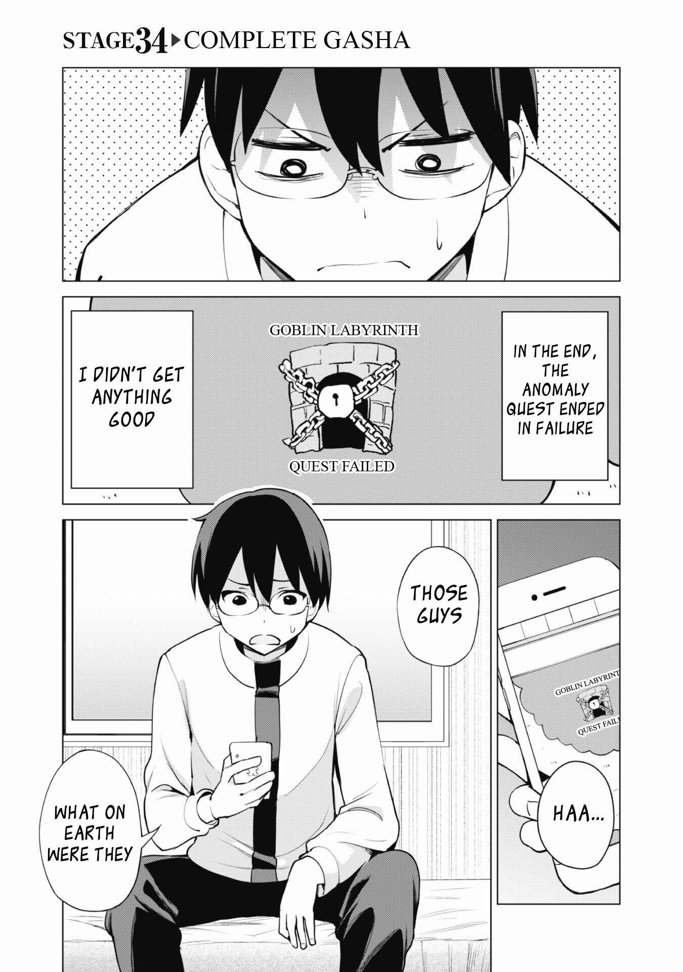 Gacha o Mawashite Nakama o Fuyasu: Saikyou no Bishoujo Gundan o Tsukuriagero Chapter 34 - Page 1
