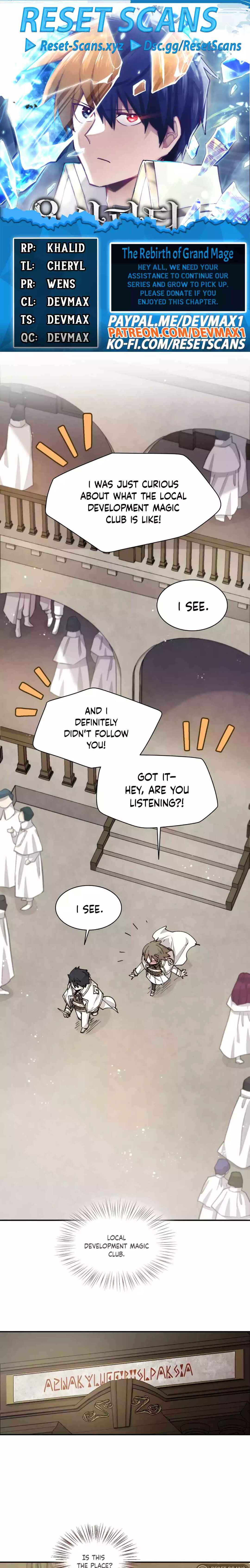 Reincarnation of the Hero Party's Grand Mage Chapter 21 - Page 1