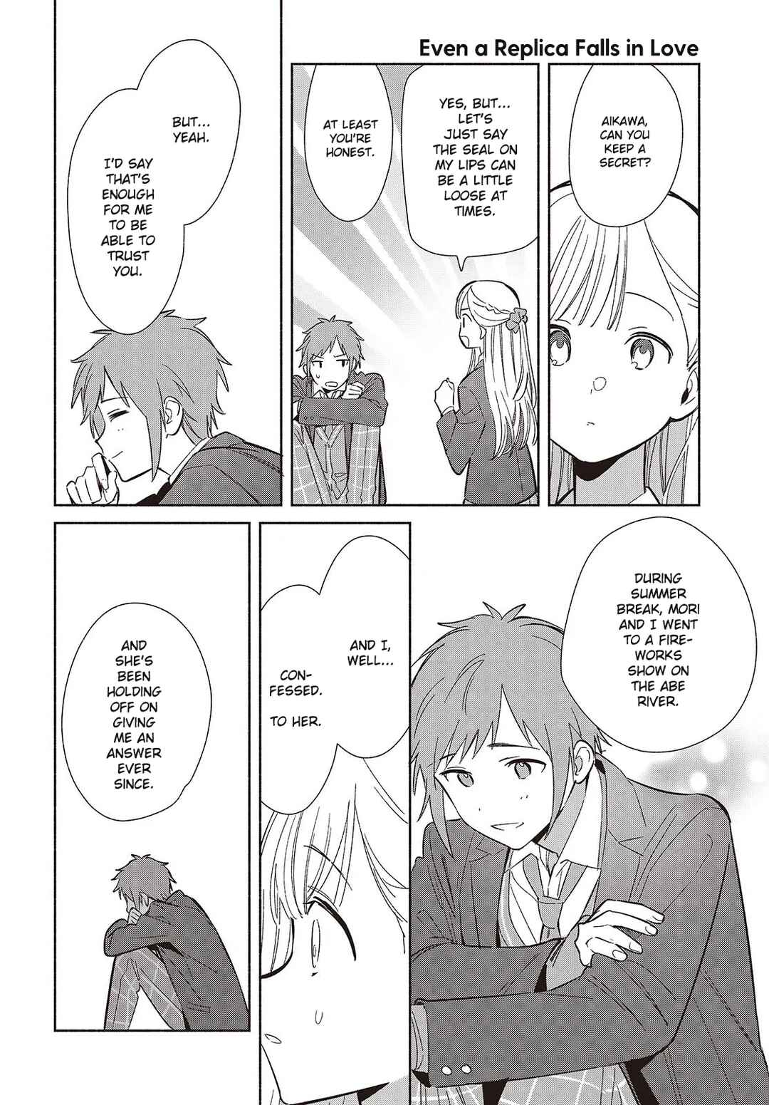 Replica datte, Koi wo Suru. Chapter 21 - Page 8
