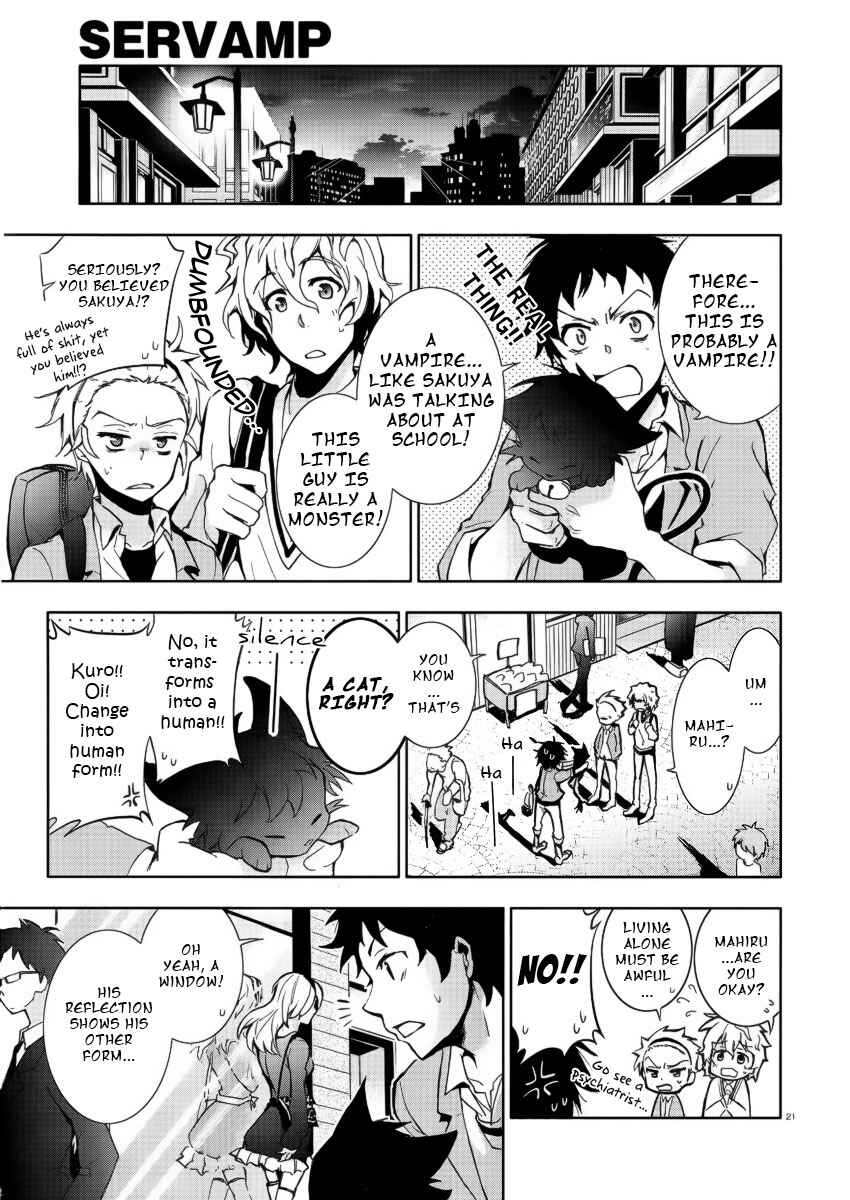 Servamp Chapter 1 - Page 20