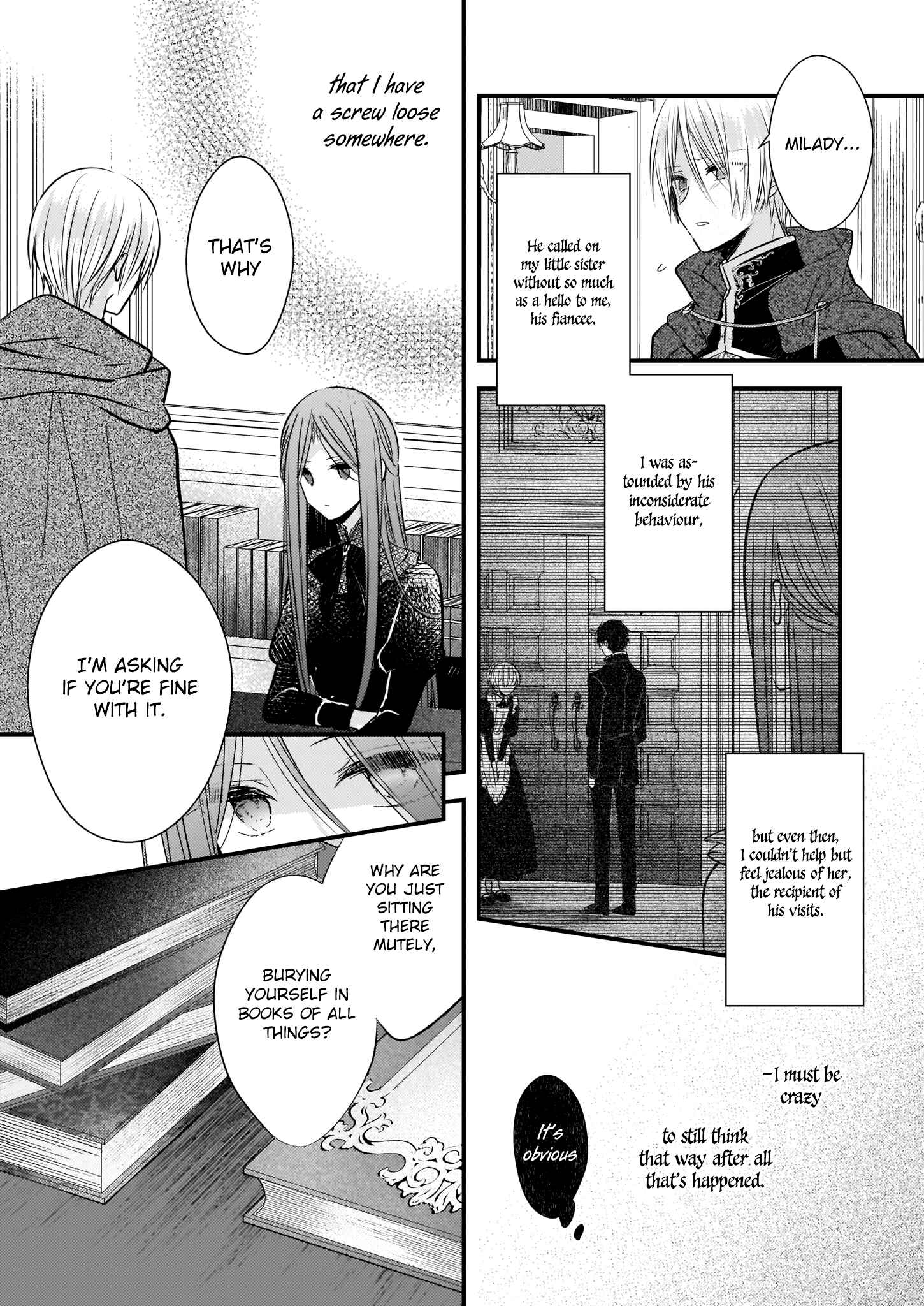 Konyakusha wa, watashi no imouto ni koi o suru Chapter 7.1 - Page 4