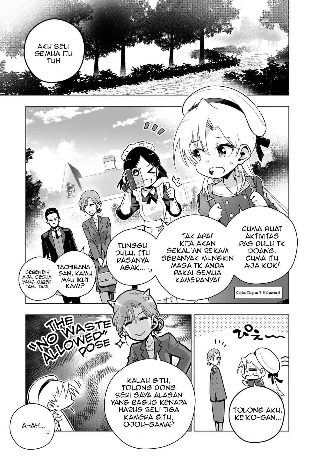 Gendai Shakai de Otome Game no Akuyaku Reijou wo Suru no wa Chotto Taihen Chapter 14.5 - Page 4