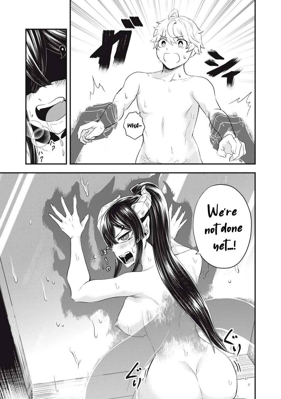 Sei-jun Ecstasy: XXX Shinai to Derarenai Heya de Mazoku o Buttaoshimasu Chapter 9 - Page 4