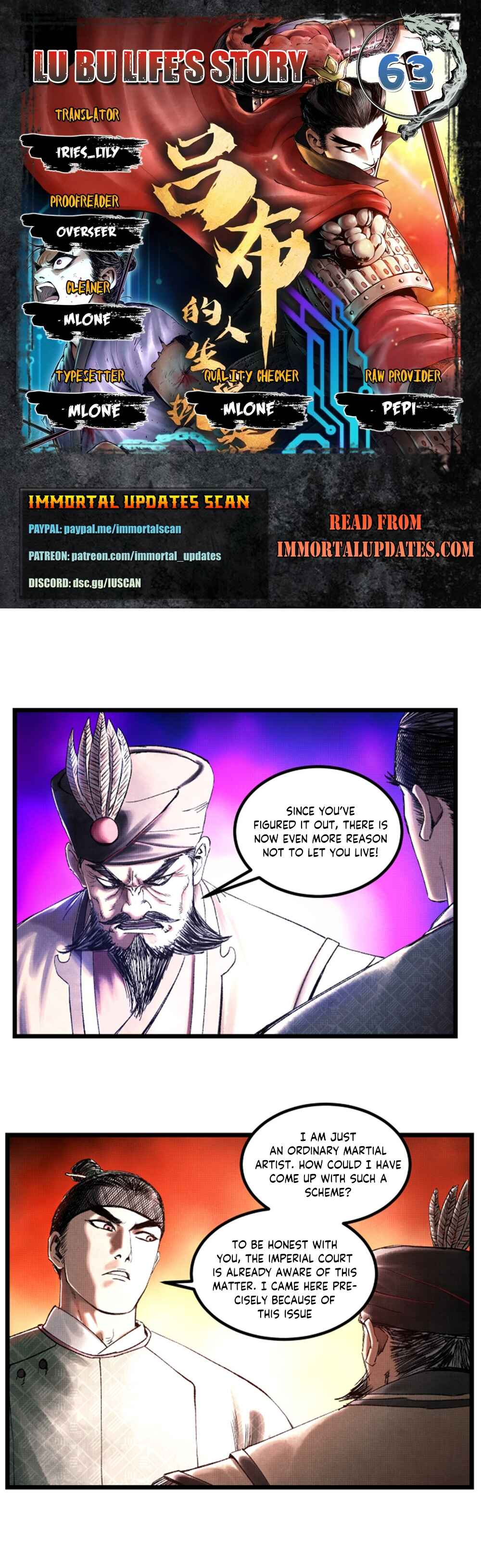 Lu Bu's Life Simulator Chapter 63 - Page 1