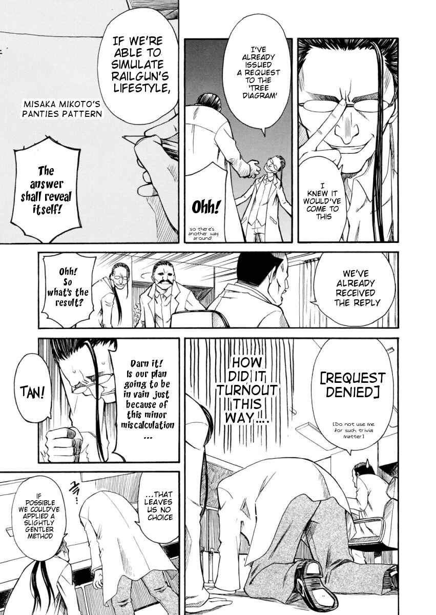 Toaru Majutsu no Index Gaiden: Toaru Kagaku no Railgun Chapter 8.5 - Page 3