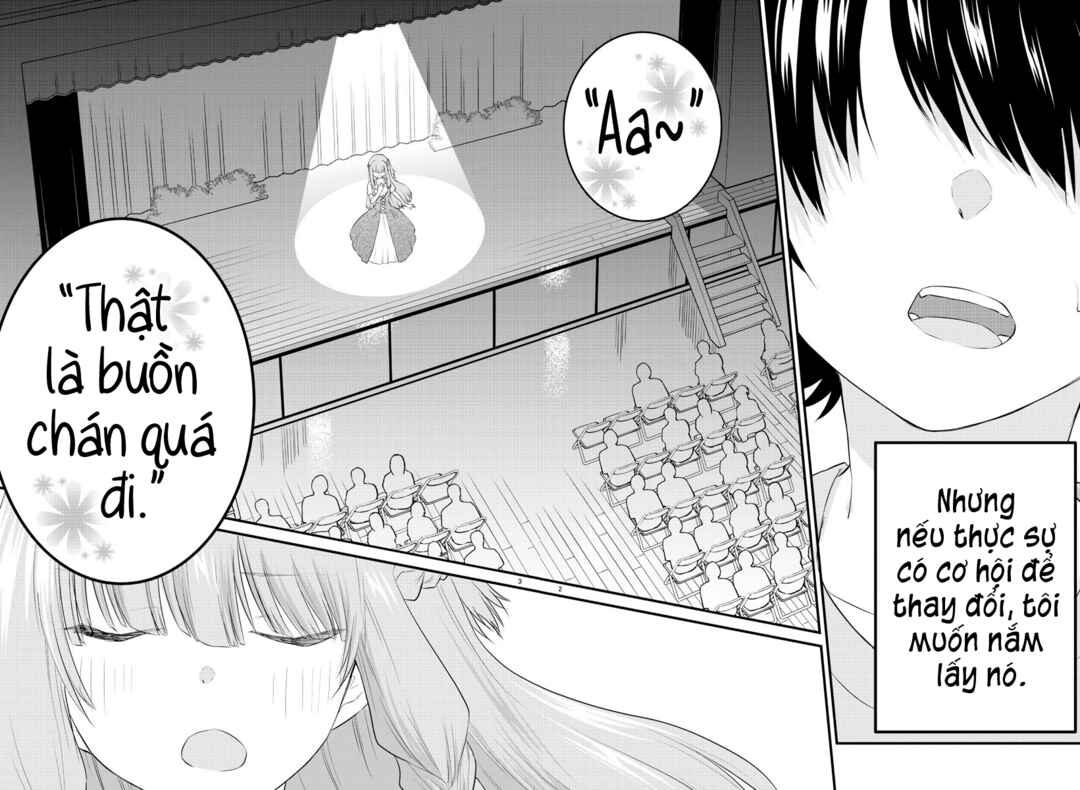 Koe ga dasenai Shoujo wa "Kanojo ga Yasashisugiru" to Omotte iru Chapter 56 - Page 2