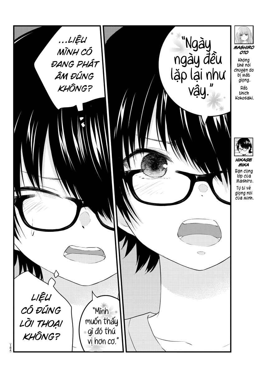 Koe ga dasenai Shoujo wa "Kanojo ga Yasashisugiru" to Omotte iru Chapter 56 - Page 3