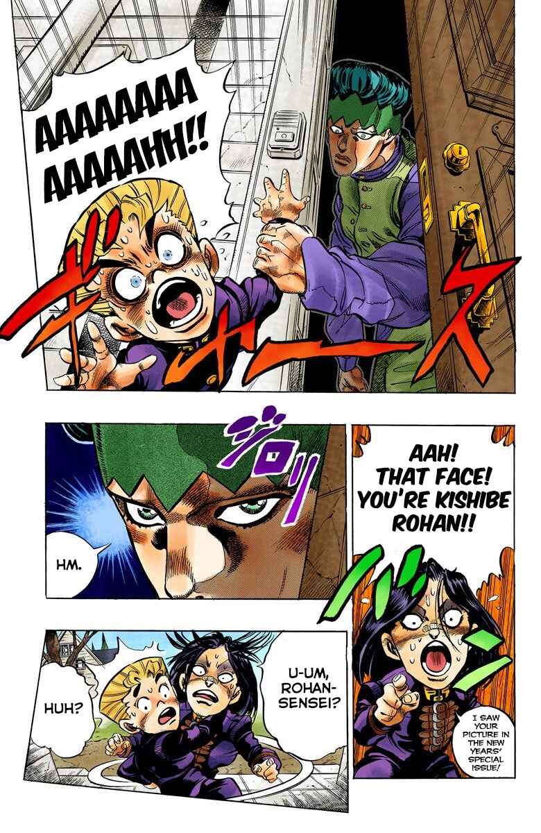 JoJo no Kimyou na Bouken: Part 4 - Diamond wa Kudakenai Color-ban Chapter 53 - Page 10