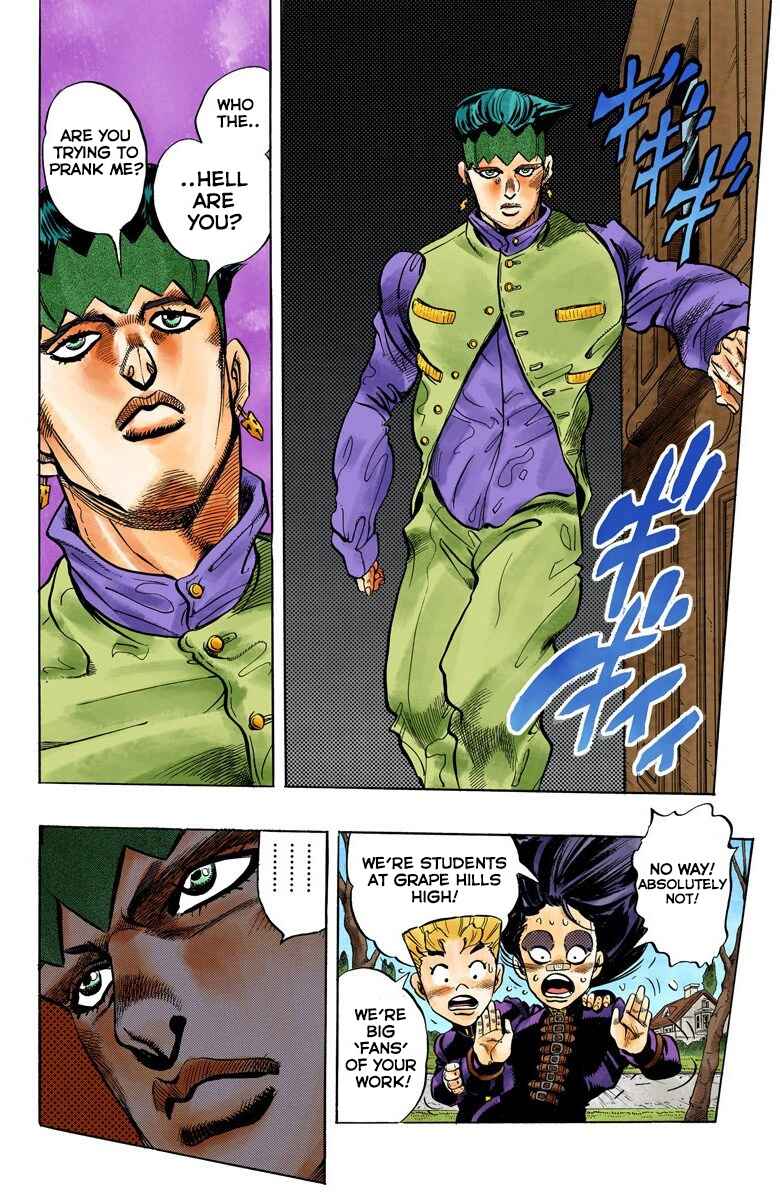 JoJo no Kimyou na Bouken: Part 4 - Diamond wa Kudakenai Color-ban Chapter 53 - Page 11