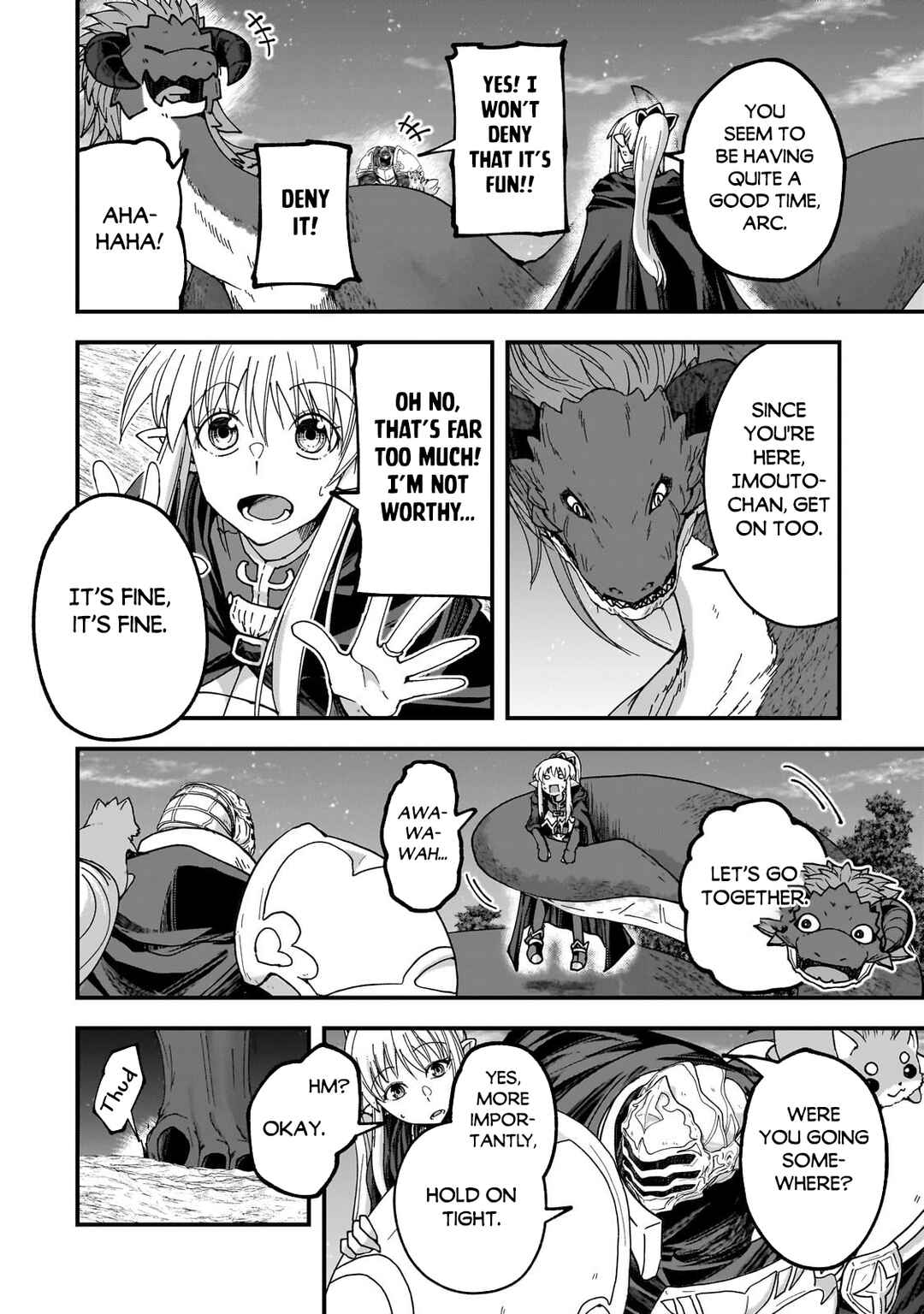 Gaikotsu Kishi-sama, Tadaima Isekai e Odekake-chuu Chapter 68.1 - Page 10