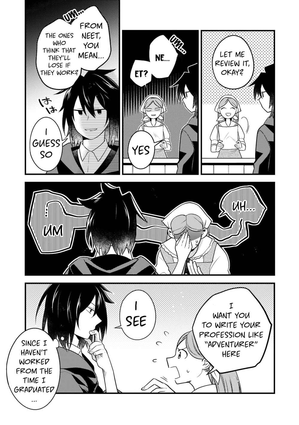 Mukiryoku Neet na Moto Shindou, Boukensha ni naru Chapter 2 - Page 5