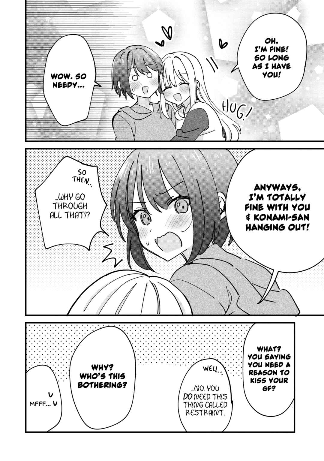Kao dake yoi Classmate ga, Yatara to Guigui Kuru Yuri no Hanashi. Chapter 10.2 - Page 5