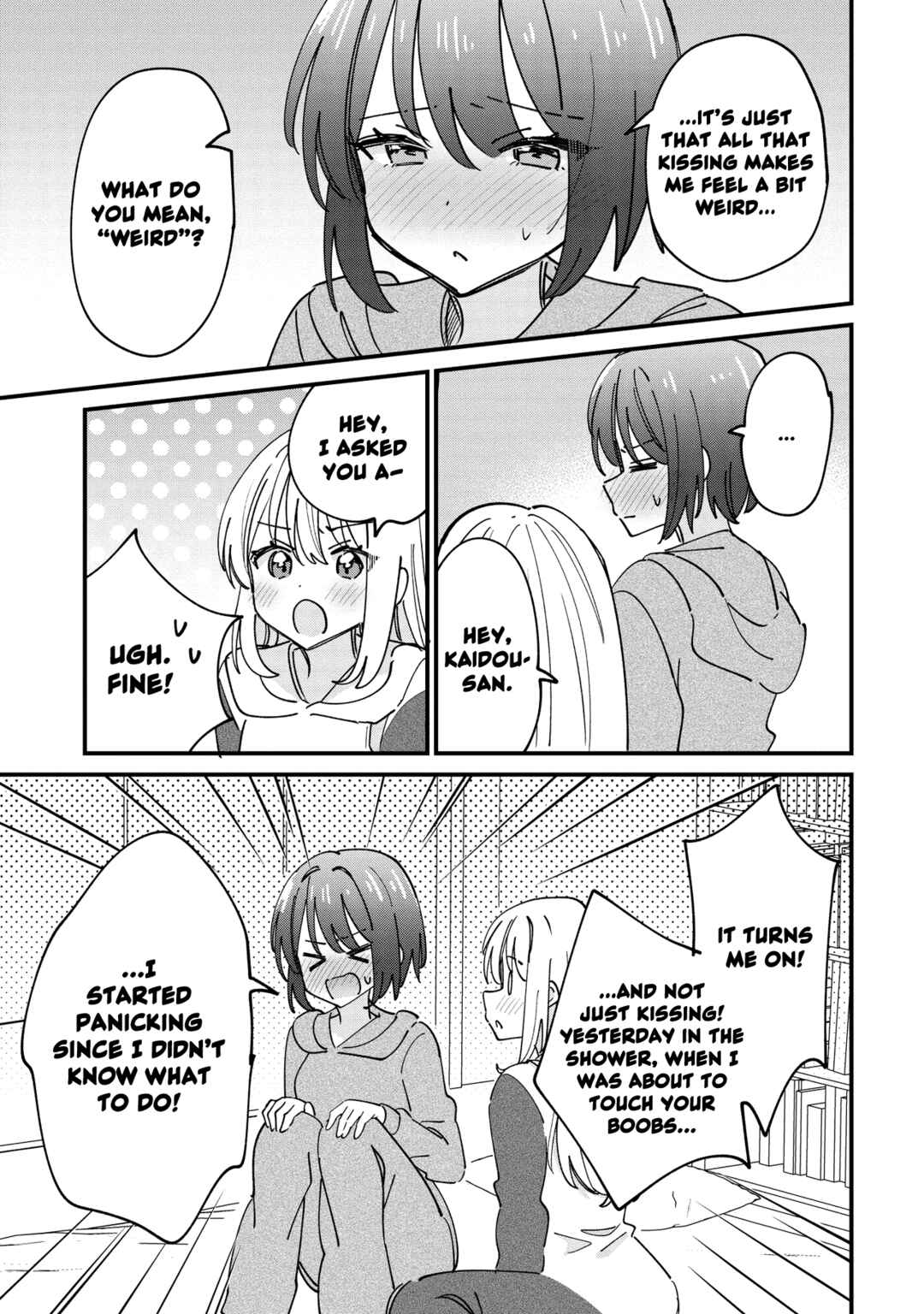 Kao dake yoi Classmate ga, Yatara to Guigui Kuru Yuri no Hanashi. Chapter 10.2 - Page 6