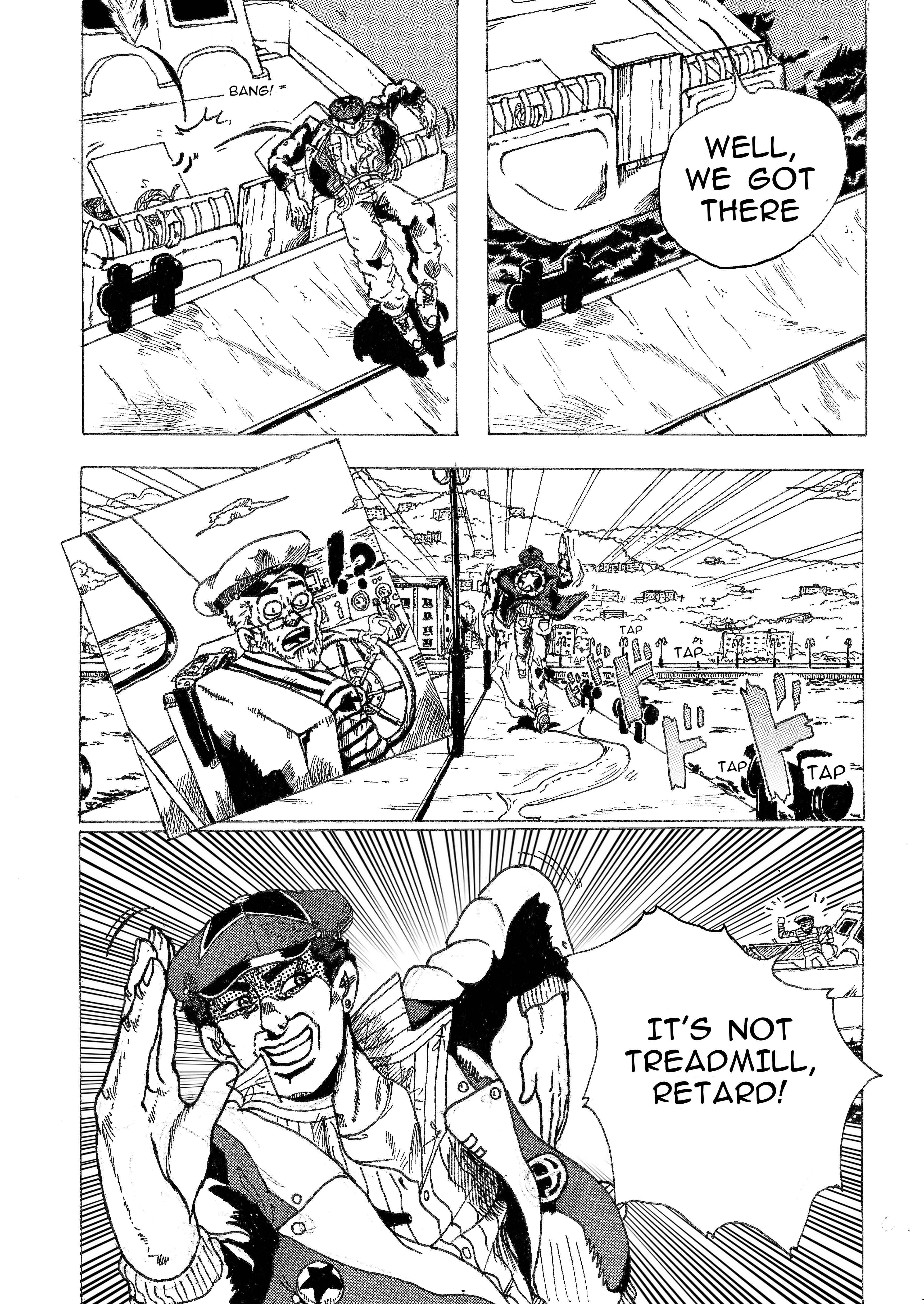 JoJo's Bizarre Adventure - Moscow Calling (Doujinshi) Chapter 1 - Page 9