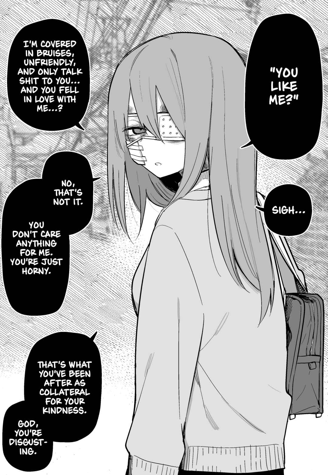 Azadarake no Classmate ga Shinpai de Chapter 9 - Page 1