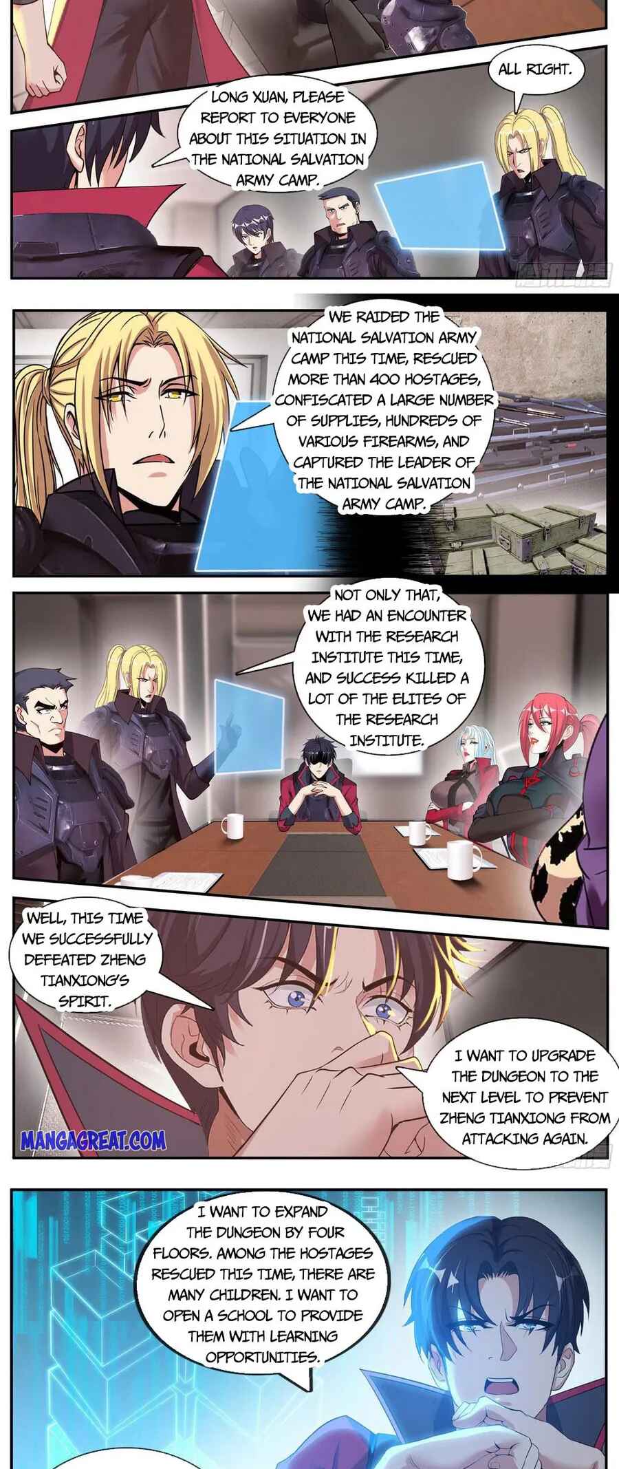 Xìtǒng Sòng Wǒ Bìnànsuǒ Chapter 169 - Page 2