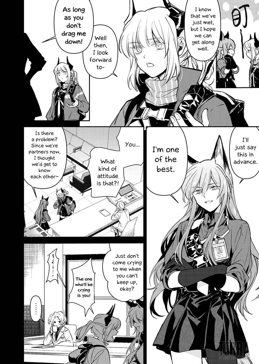 Arknights: Rhodes Island's Records of Originium - Blacksteel Chapter 4 - Page 2