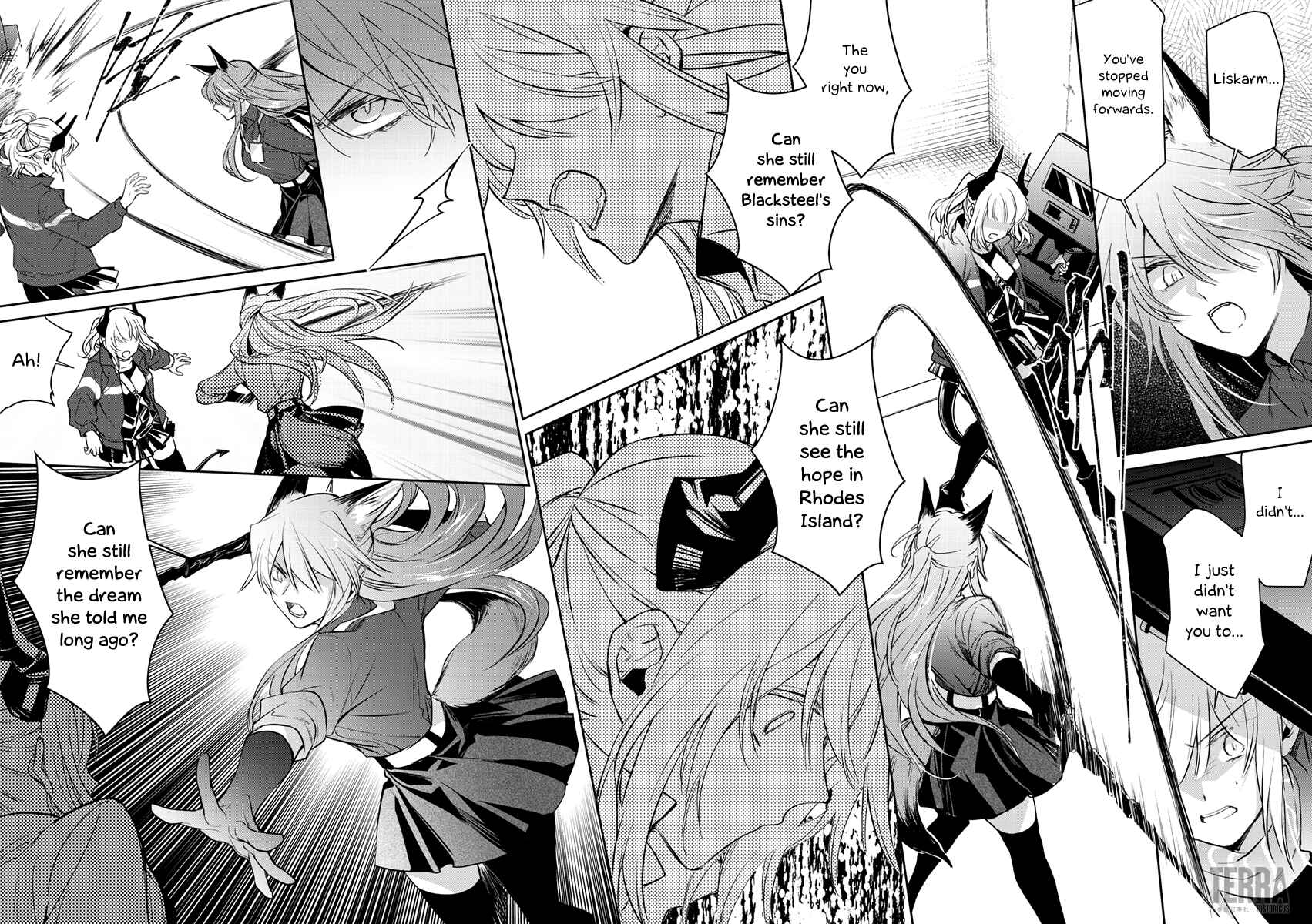 Arknights: Rhodes Island's Records of Originium - Blacksteel Chapter 4 - Page 32