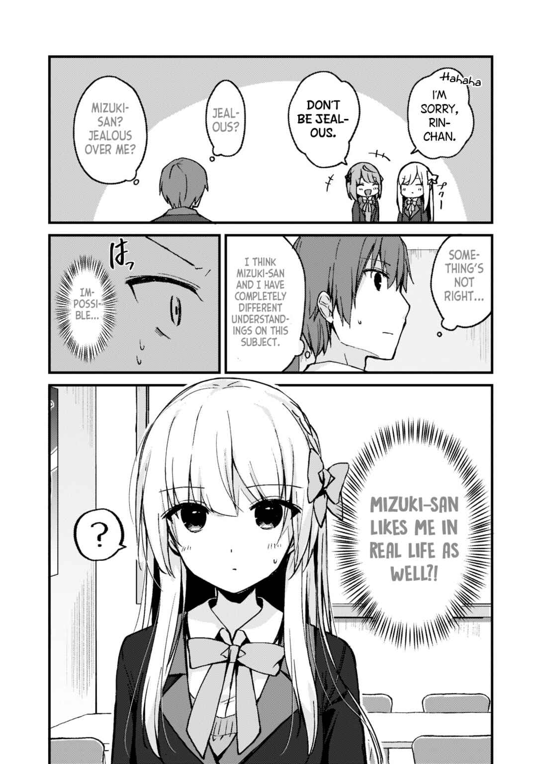 Netoge no Yome ga Ninki Idol datta: Cool kei no Kanojo wa Genjitsu demo Yome no Tsumori de Iru Chapter 3 - Page 15