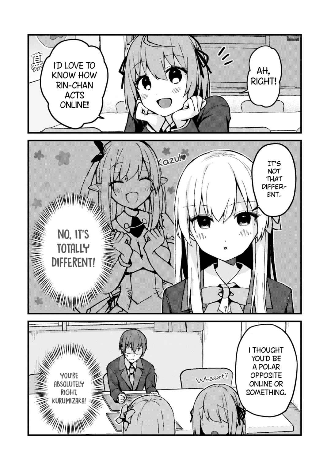 Netoge no Yome ga Ninki Idol datta: Cool kei no Kanojo wa Genjitsu demo Yome no Tsumori de Iru Chapter 3 - Page 6