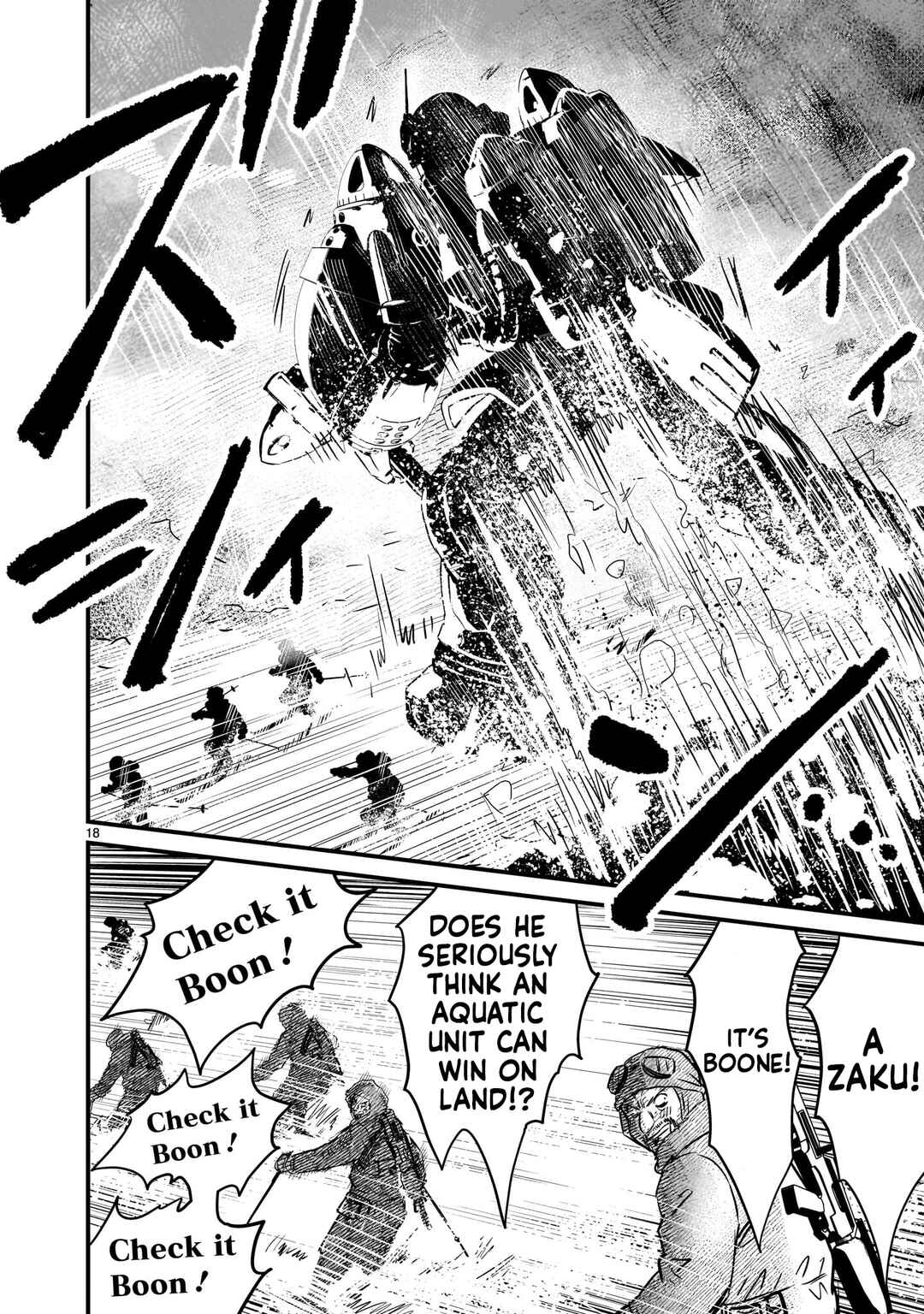 Mobile Suit Gundam: The battle tales of Flanagan Boone Chapter 31 - Page 18