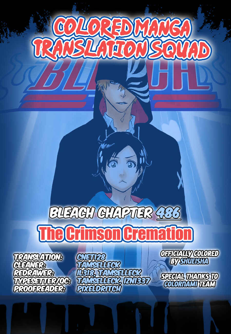 Bleach (Official Colored) Chapter 486 - Page 1