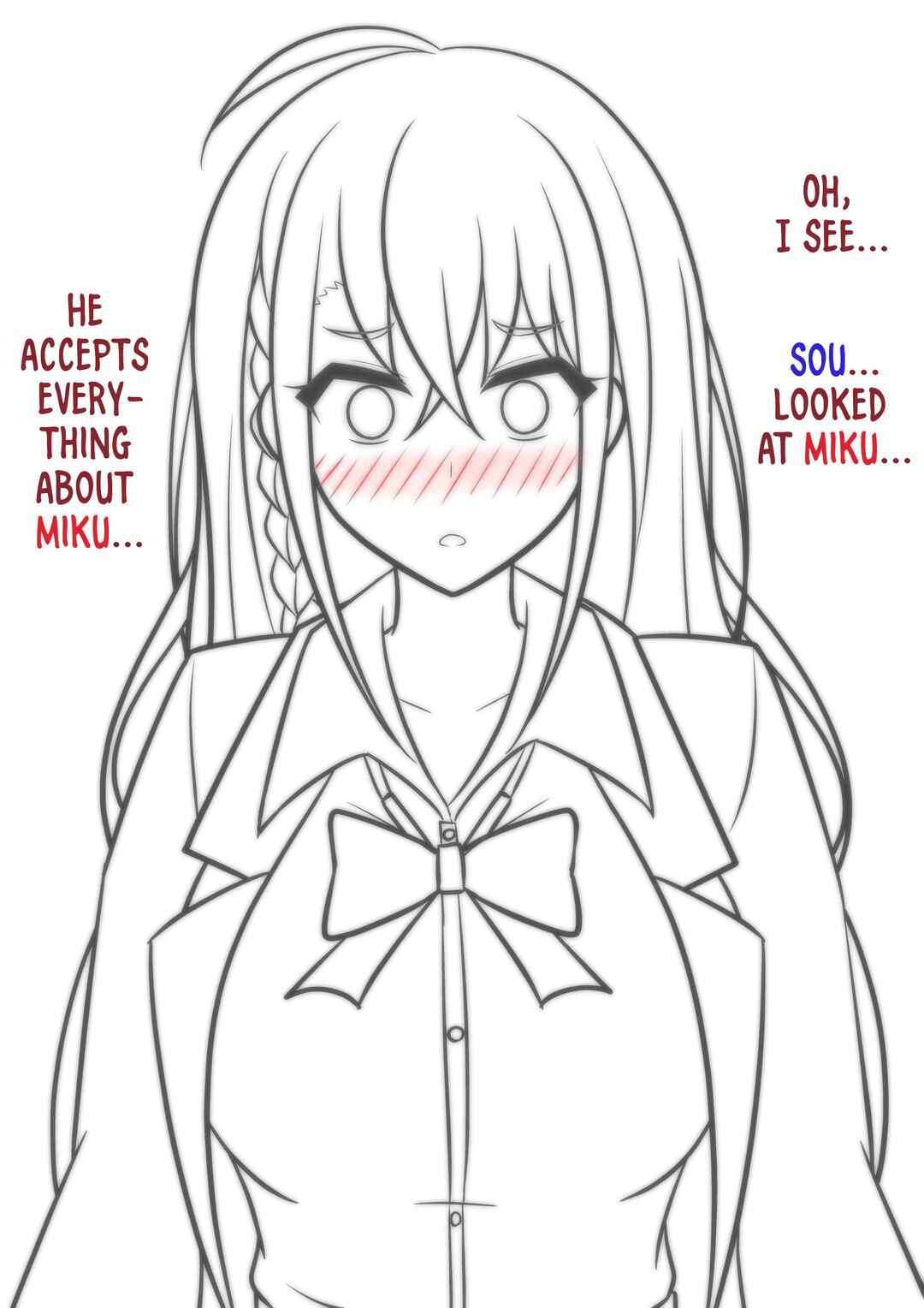 Danjo-hi 1:39 no Heikou Sekai wa Omoi no Hoka Futsuu (Fan Colored) Chapter 65 - Page 7