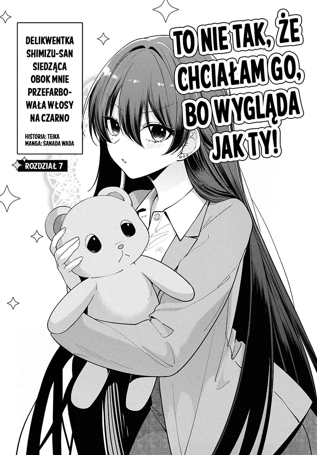Tonari no Seki no Yankee Shimizu-san ga Kami wo Kuroku Sometekita Chapter 7 - Page 1