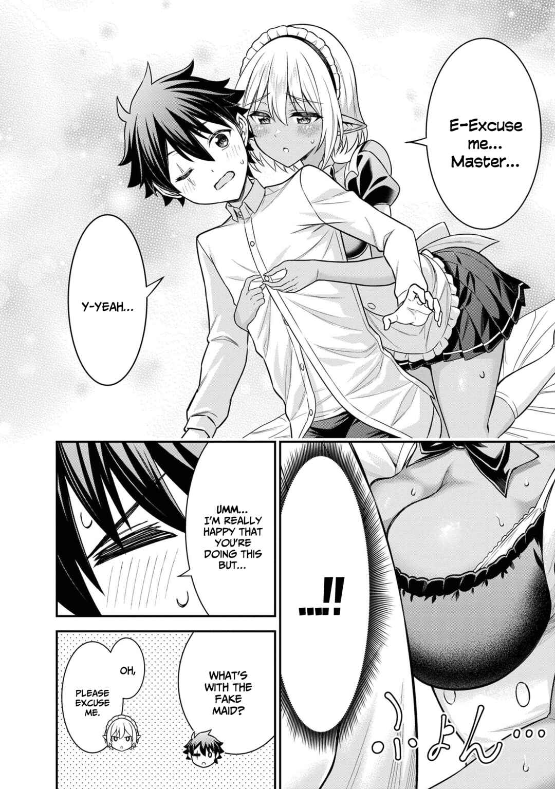 Kuro no Senki II - Isekai Teni Shita Boku ga Saikyou na no wa Bed no Ue dake no You desu Chapter 6.2 - Page 6