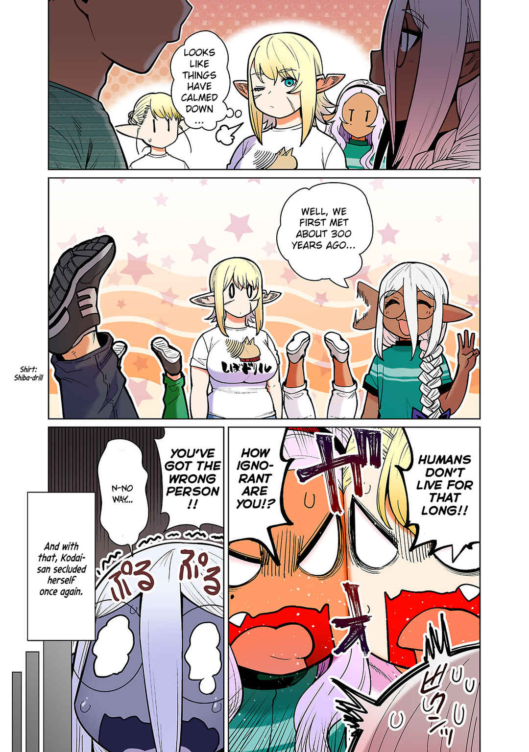 Shin Elf-san wa Yaserarenai. (Official Colored) Chapter 14 - Page 24