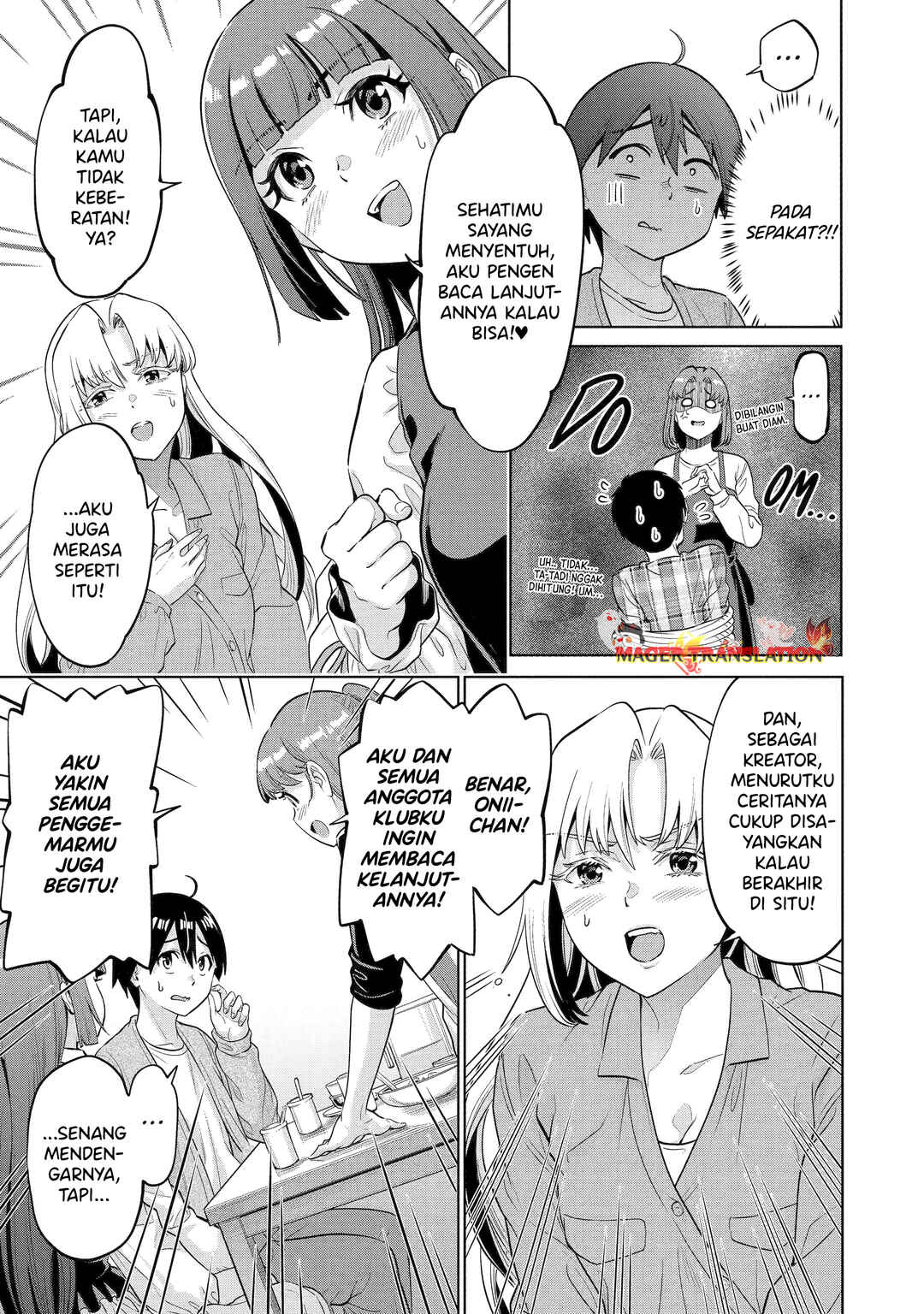 Koukousei WEB Sakka no Mote Seikatsu: "Anta ga Kami Sakka na Wakenai desho" to Boku o Futta Osananajimi ga Koukai Shiteru kedo Mou Osoi Chapter 15 - Page 12