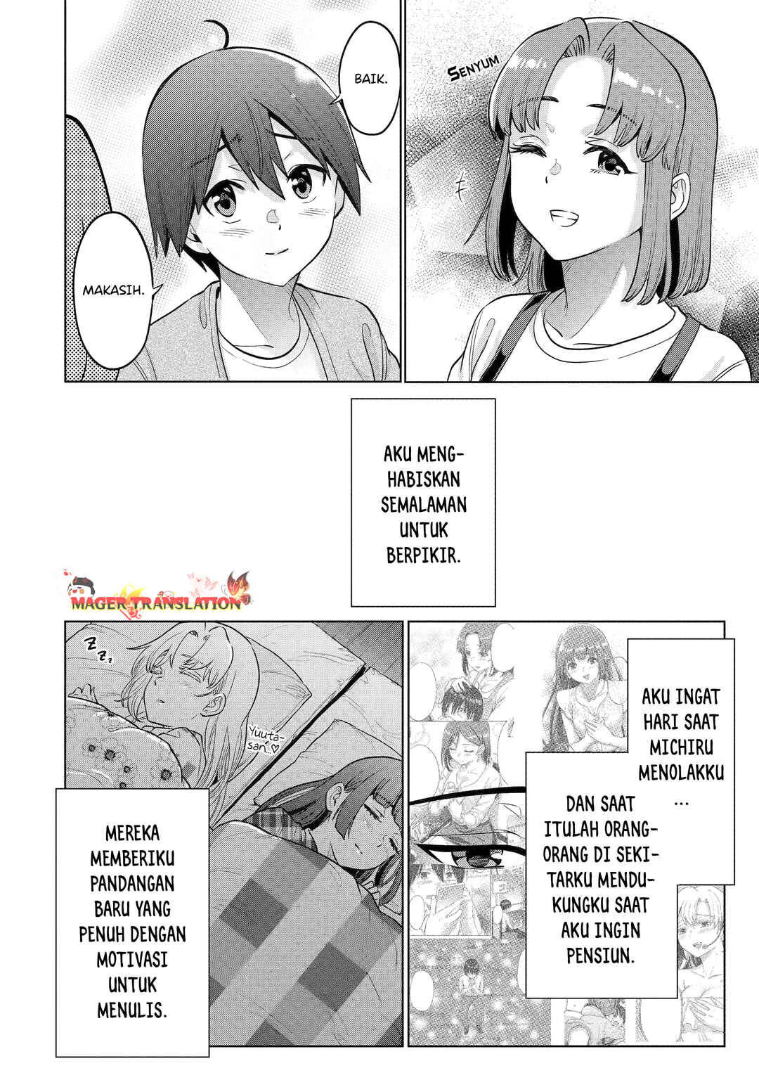 Koukousei WEB Sakka no Mote Seikatsu: "Anta ga Kami Sakka na Wakenai desho" to Boku o Futta Osananajimi ga Koukai Shiteru kedo Mou Osoi Chapter 15 - Page 17