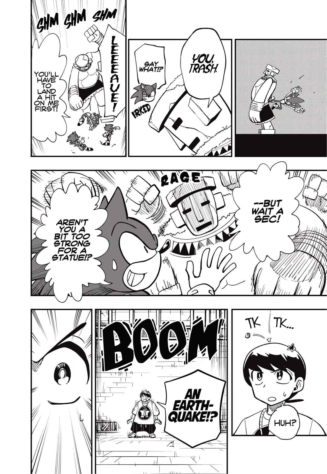 Sonic to Yuuki no Tsurugi Chapter 5 - Page 14