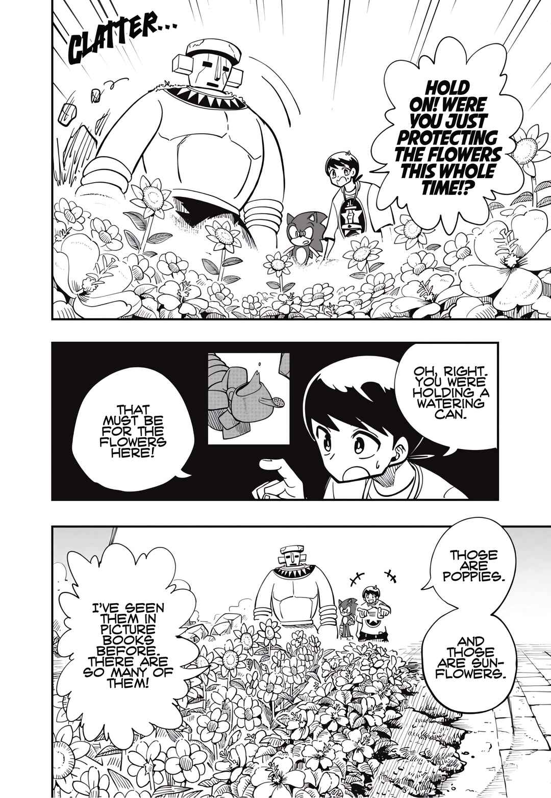 Sonic to Yuuki no Tsurugi Chapter 5 - Page 16