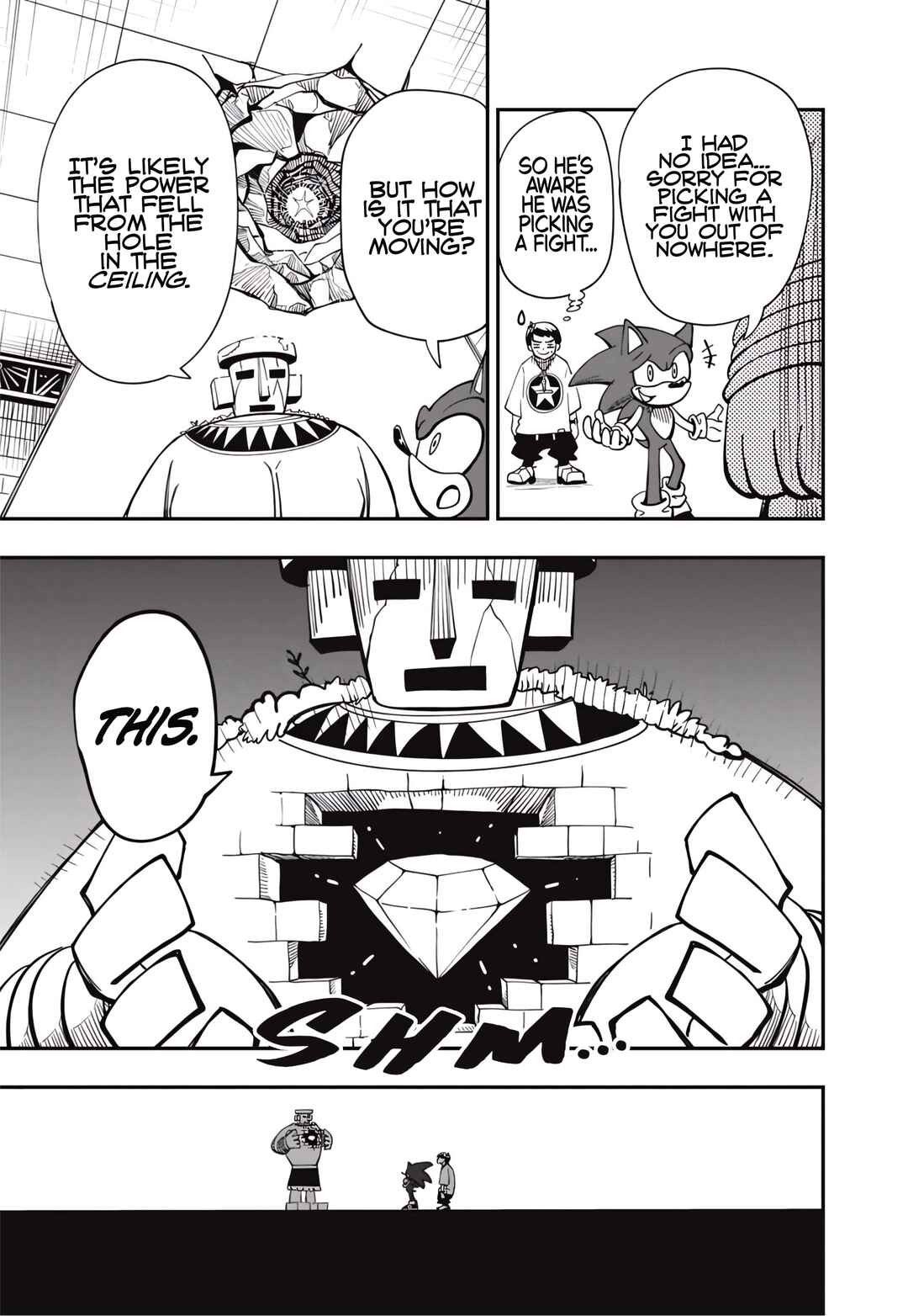Sonic to Yuuki no Tsurugi Chapter 5 - Page 19