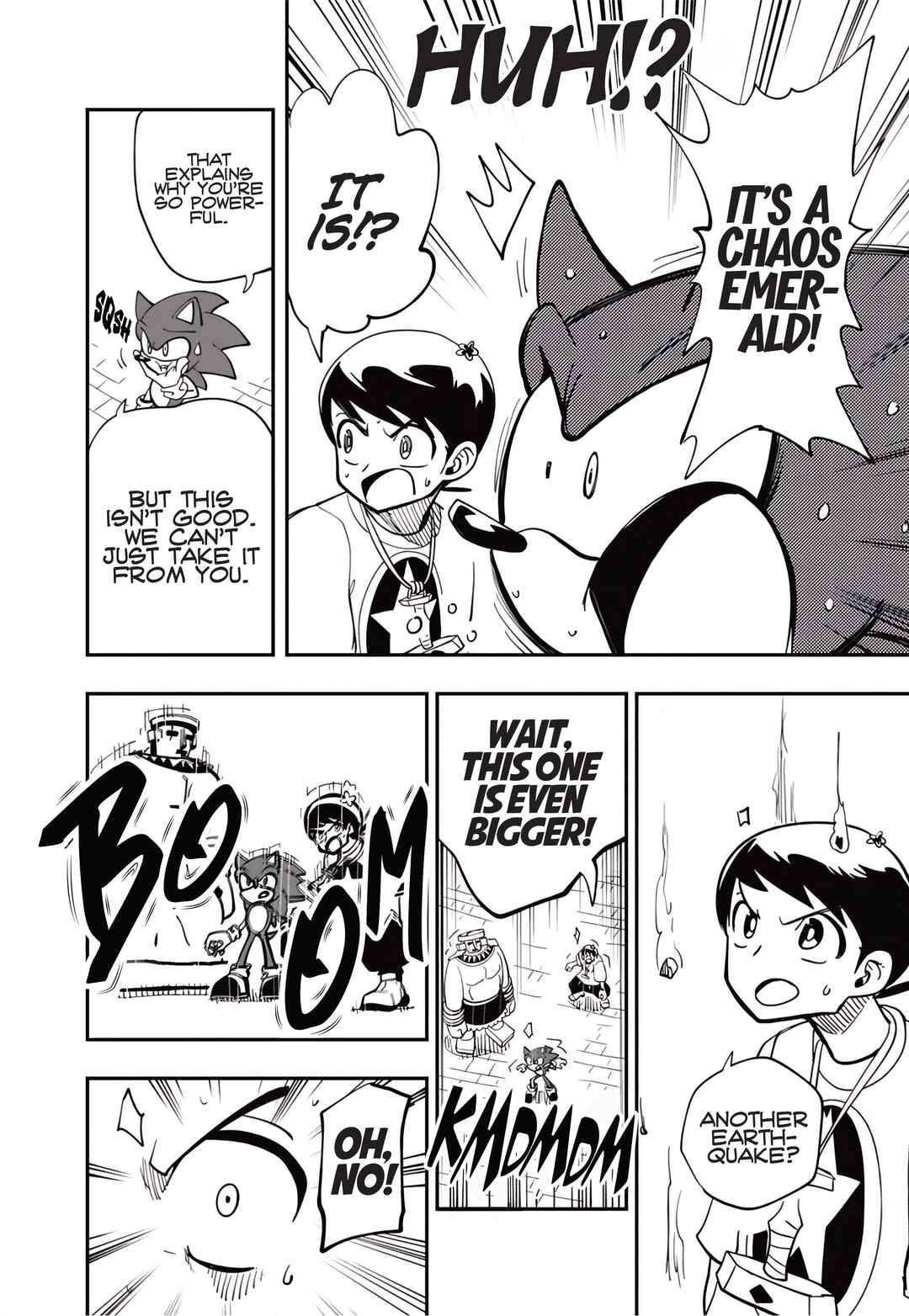 Sonic to Yuuki no Tsurugi Chapter 5 - Page 20