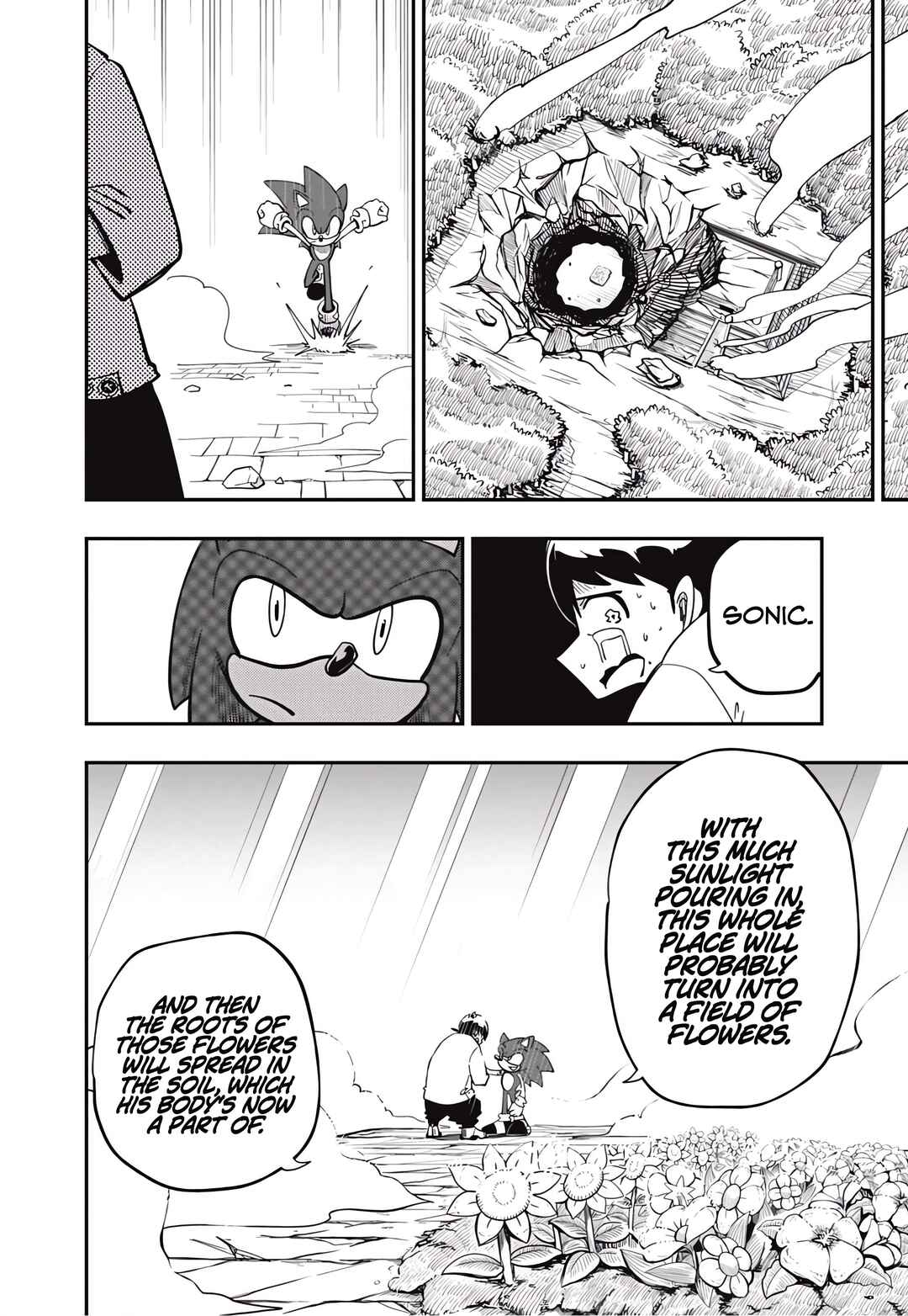 Sonic to Yuuki no Tsurugi Chapter 5 - Page 28