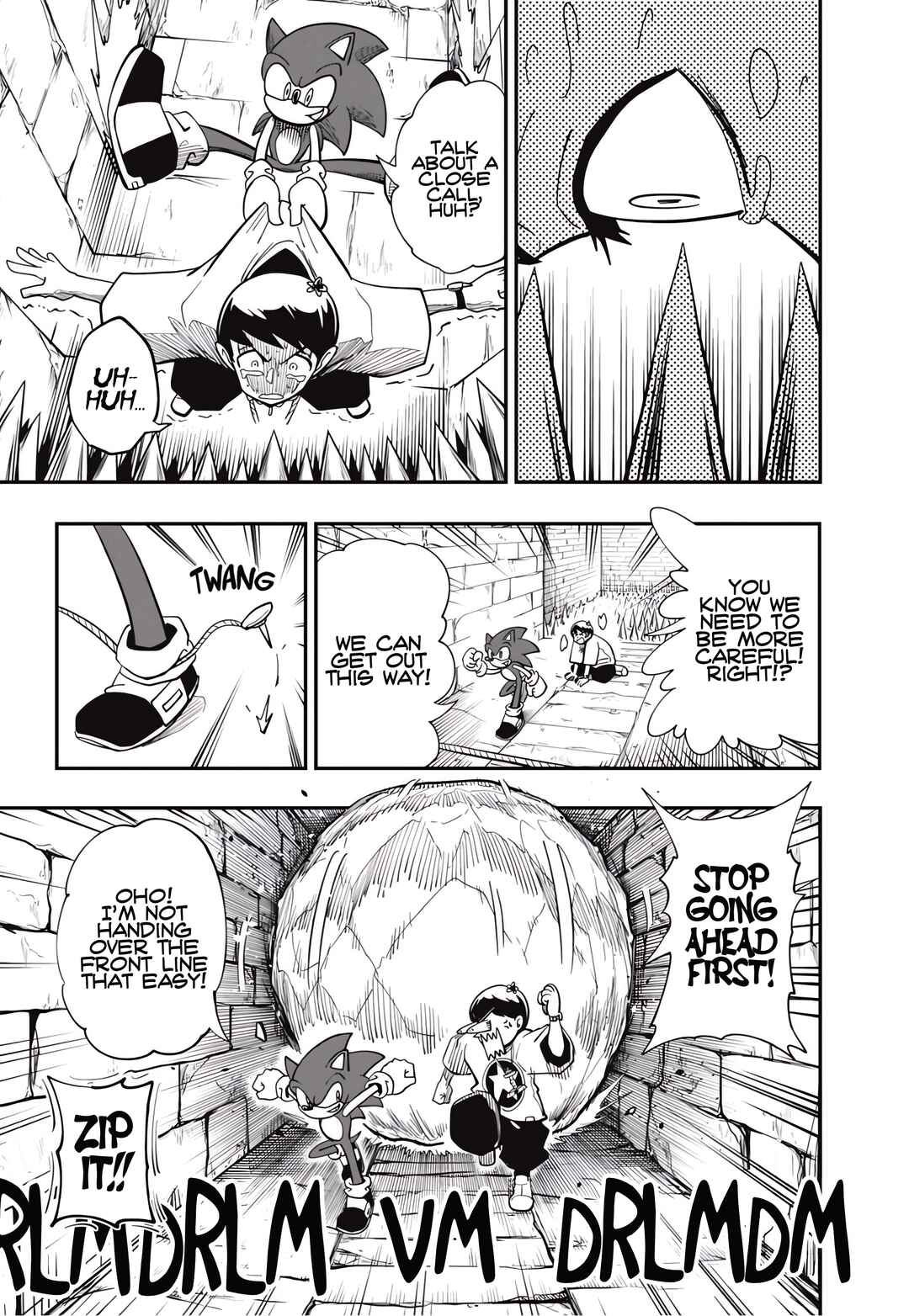Sonic to Yuuki no Tsurugi Chapter 5 - Page 5