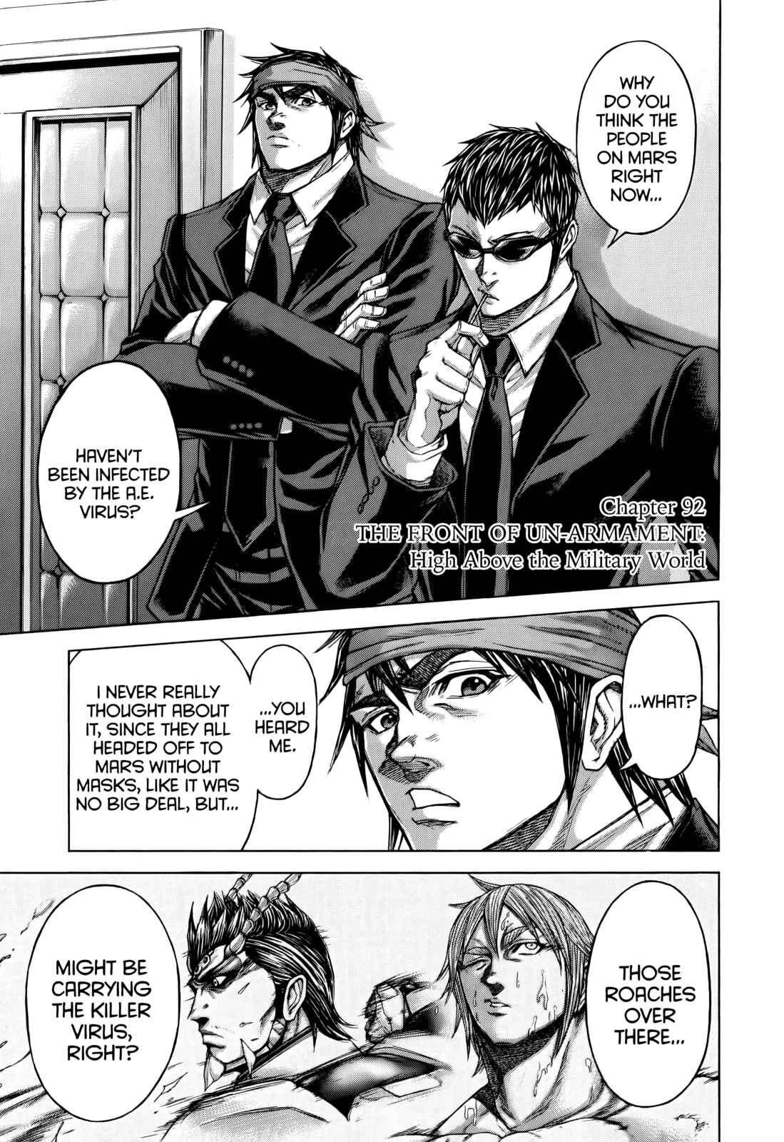 Terra Formars Chapter 92 - Page 1