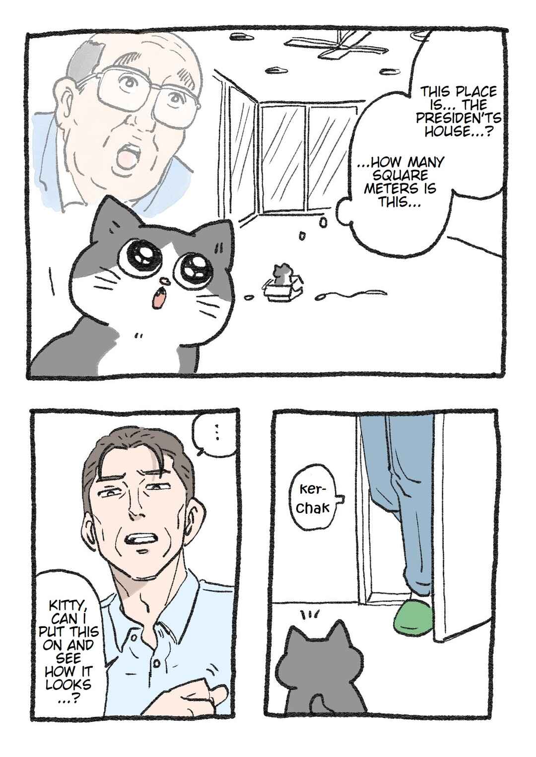 Neko Oji: Salaryman reincarnated as a kitten! Chapter 13 - Page 1