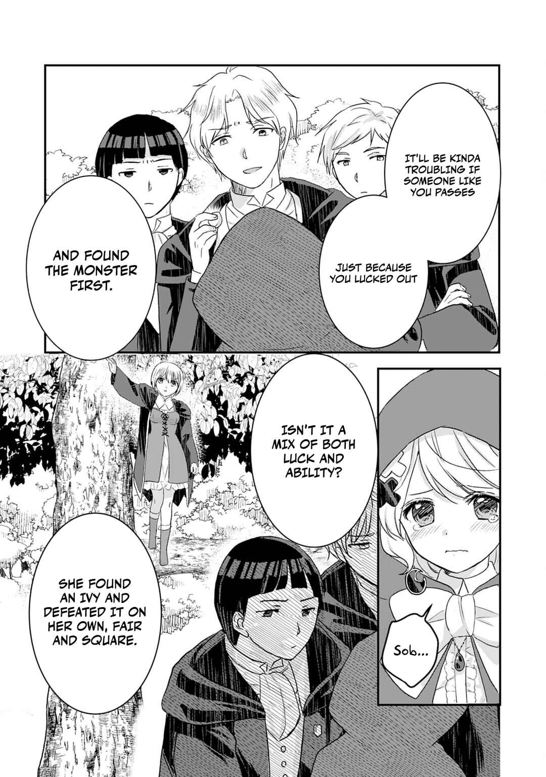 Koun-chi 999 no Watashi, Sokushi Mahou ga Zettai ni Seikou suru no de Sekai Saikyou desu: Mahou-chi 1 de Tsuihousaremashita ga, Kakuritsu Cheat de Moriagaru Chapter 3 - Page 10